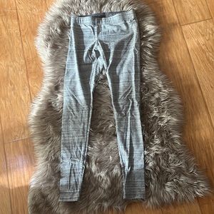 Gray & White Garage Leggings